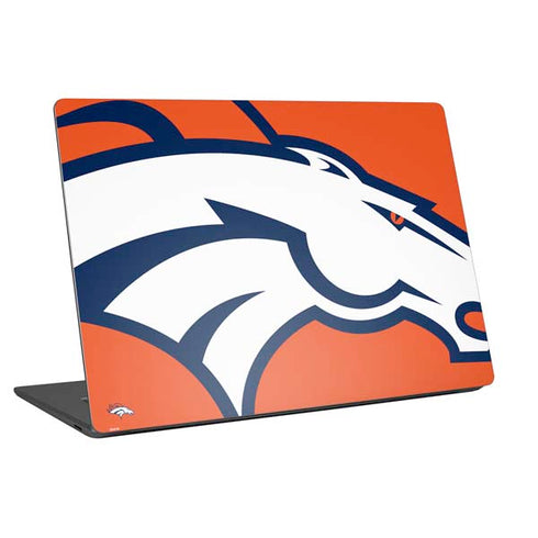 NFL Denver Broncos Large Logo Universal Laptop 16in (13 x 9.4in) Skin