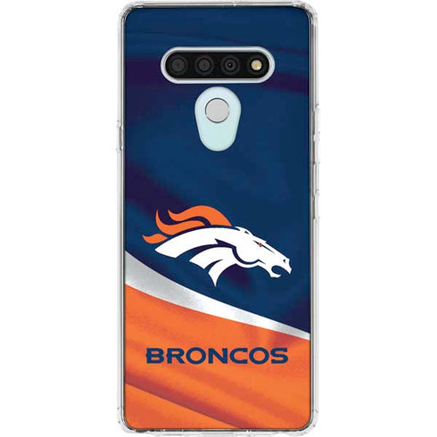 NFL Denver Broncos LG Stylo 6 Clear Case
