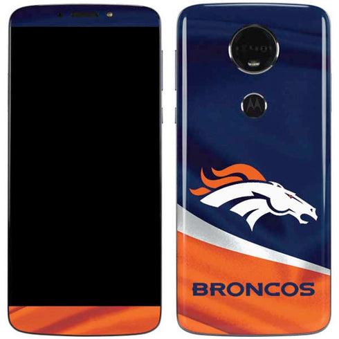 NFL Denver Broncos Moto E5 Plus Skin