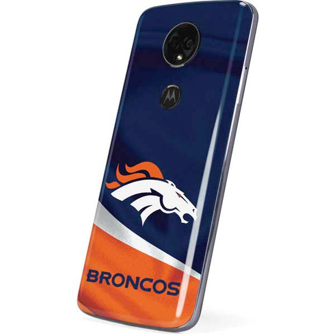 NFL Denver Broncos Moto E5 Plus Skin