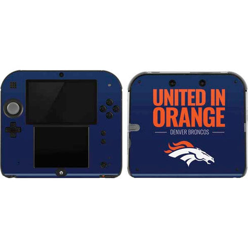 NFL Denver Broncos Team Motto Nintendo 2DS Skin
