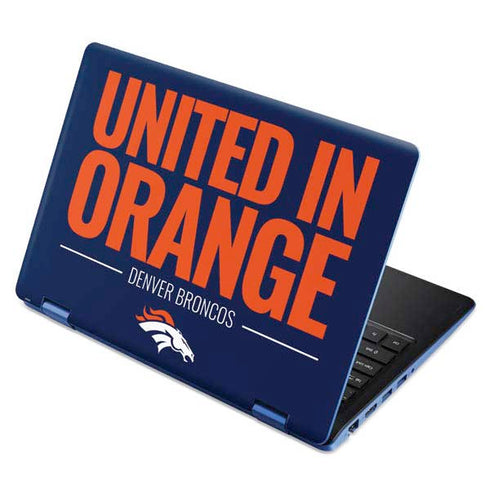 NFL Denver Broncos Team Motto Aspire R11 11.6in Skin