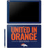 NFL Denver Broncos Team Motto Galaxy Book 12in Skin