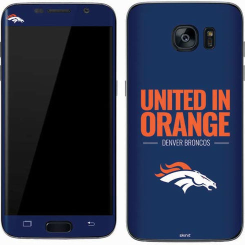 NFL Denver Broncos Team Motto Galaxy S7 Skin
