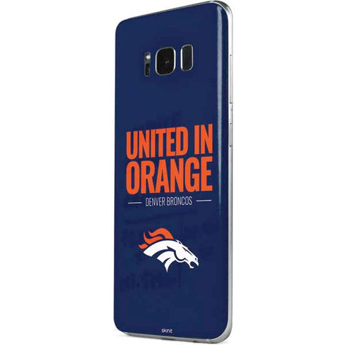 NFL Denver Broncos Team Motto Galaxy S8 Skin