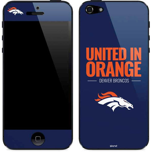 NFL Denver Broncos Team Motto iPhone 5/5s/5SE Skin