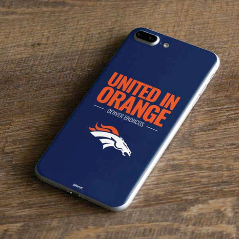 NFL Denver Broncos Team Motto iPhone 7 Plus Skin