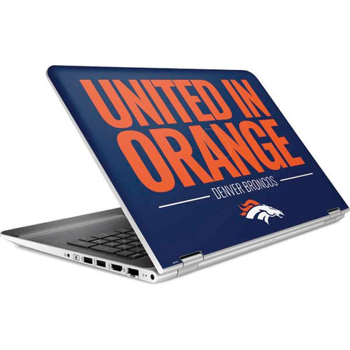 NFL Denver Broncos Team Motto HP Pavilion Skin