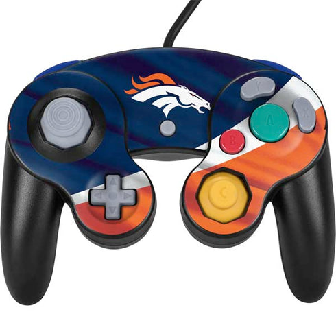 NFL Denver Broncos Nintendo GameCube Controller Skin