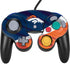 NFL Denver Broncos Nintendo GameCube Controller Skin