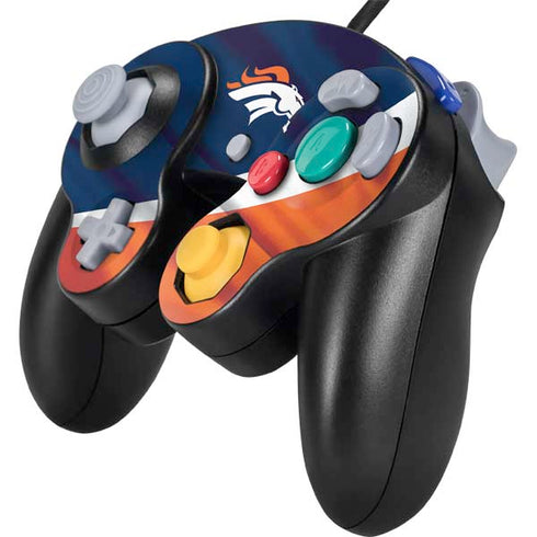 NFL Denver Broncos Nintendo GameCube Controller Skin