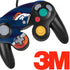 NFL Denver Broncos Nintendo GameCube Controller Skin
