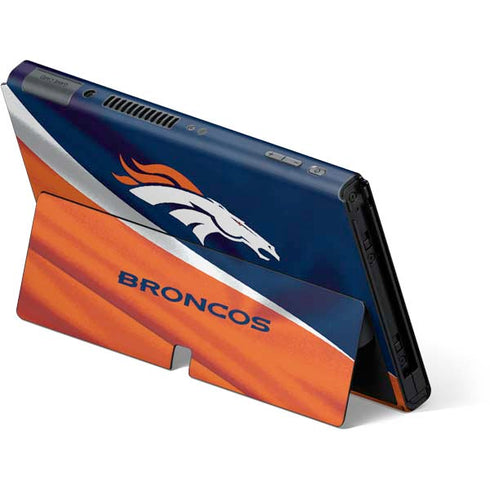 NFL Denver Broncos Nintendo Switch OLED (2021) Skin