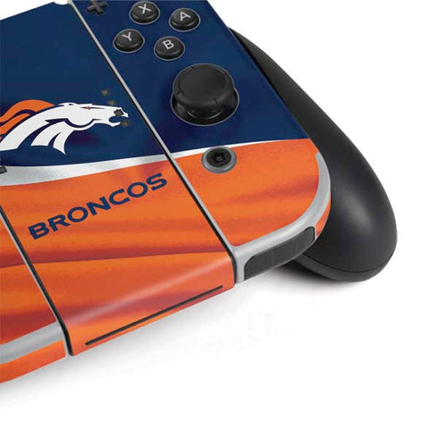 NFL Denver Broncos Nintendo Switch OLED (2021) Skin