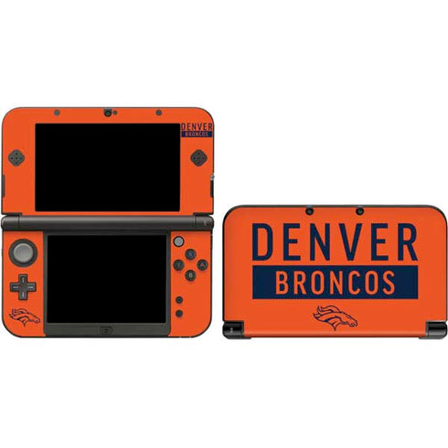 NFL Denver Broncos Orange Performance Series 3DS XL 2015 Skin