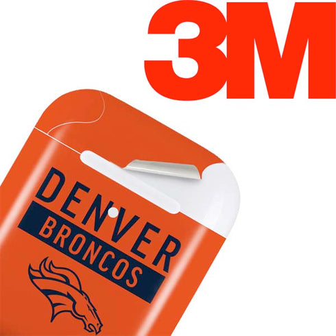 NFL Denver Broncos Orange Performance Series Apple AirPods Skin