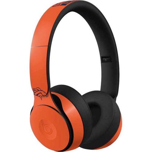 NFL Denver Broncos Orange Performance Series Beats Solo Pro Skin