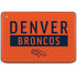 NFL Denver Broncos Orange Performance Series HP Chromebook Skin