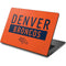 NFL Denver Broncos Orange Performance Series Dell Chromebook Skin