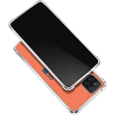 NFL Denver Broncos Orange Performance Series Galaxy A12 Clear Case