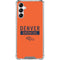 NFL Denver Broncos Orange Performance Series Galaxy A14 5G Clear Case