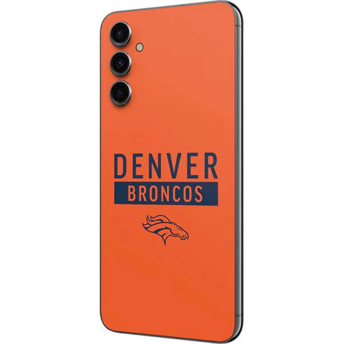 NFL Denver Broncos Orange Performance Series Galaxy A14 5G Skin