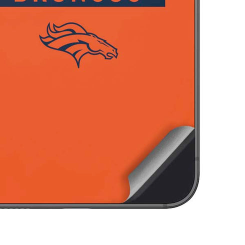 NFL Denver Broncos Orange Performance Series Galaxy A14 5G Skin