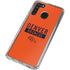 NFL Denver Broncos Orange Performance Series Galaxy A21 Clear Case