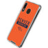 NFL Denver Broncos Orange Performance Series Galaxy A30 Clear Case