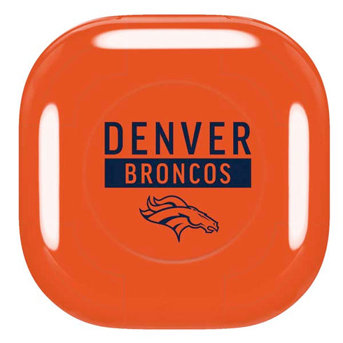 NFL Denver Broncos Orange Performance Series Galaxy Buds Pro Skin