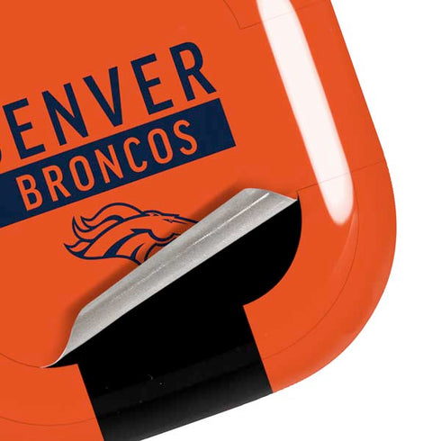 NFL Denver Broncos Orange Performance Series Galaxy Buds Pro Skin