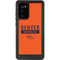 NFL Denver Broncos Orange Performance Series Galaxy Note20 5G Waterproof Case