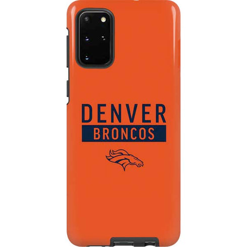 NFL Denver Broncos Orange Performance Series Galaxy S20 Plus Pro Case