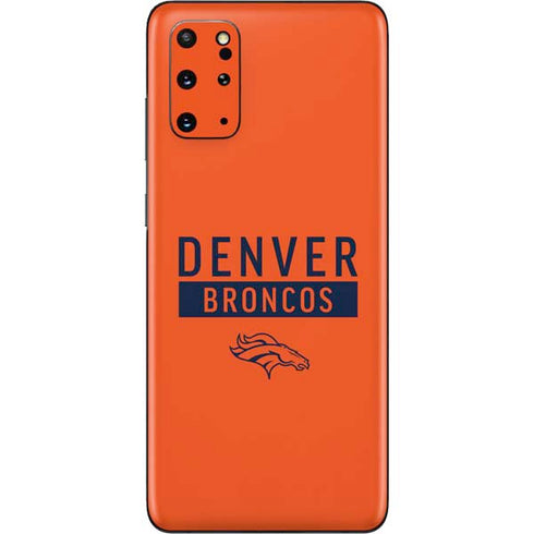 NFL Denver Broncos Orange Performance Series Galaxy S20 Plus Skin