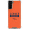 NFL Denver Broncos Orange Performance Series Galaxy S21 FE Clear Case
