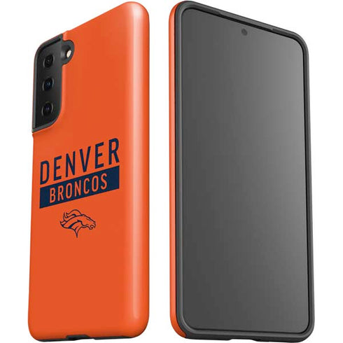 NFL Denver Broncos Orange Performance Series Galaxy S21 FE Pro Case