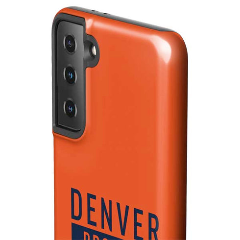 NFL Denver Broncos Orange Performance Series Galaxy S21 Plus 5G Pro Case