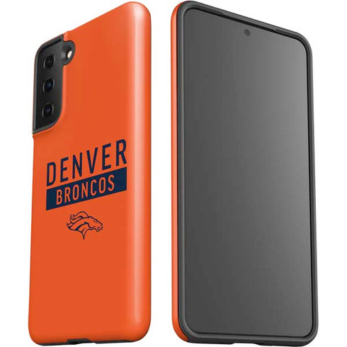 NFL Denver Broncos Orange Performance Series Galaxy S21 Plus 5G Pro Case