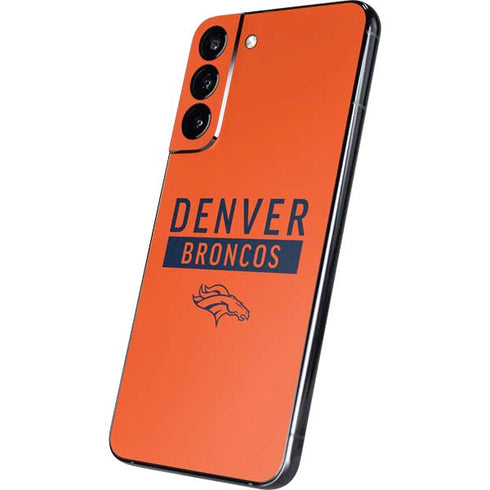 NFL Denver Broncos Orange Performance Series Galaxy S22 Plus Skin