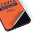 NFL Denver Broncos Orange Performance Series Galaxy S22 Skin