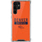 NFL Denver Broncos Orange Performance Series Galaxy S22 Ultra Clear Case