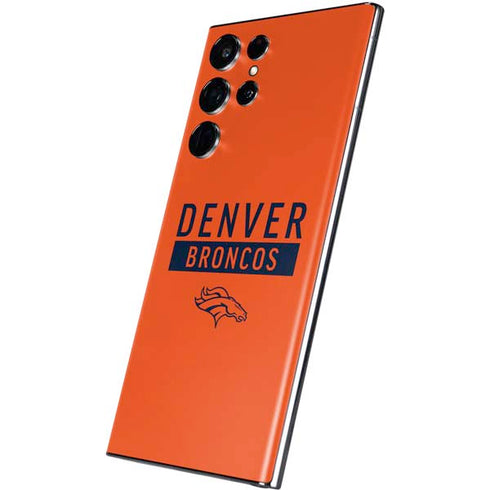 NFL Denver Broncos Orange Performance Series Galaxy S22 Ultra Skin