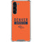 NFL Denver Broncos Orange Performance Series Galaxy S23 Plus Clear Case