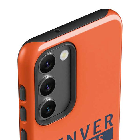 NFL Denver Broncos Orange Performance Series Galaxy S23 Plus Pro Case