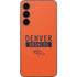 NFL Denver Broncos Orange Performance Series Galaxy S23 Plus Skin