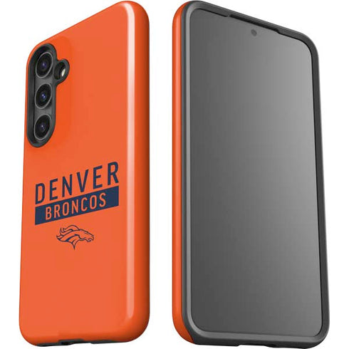 NFL Denver Broncos Orange Performance Series Galaxy S24 Impact Case