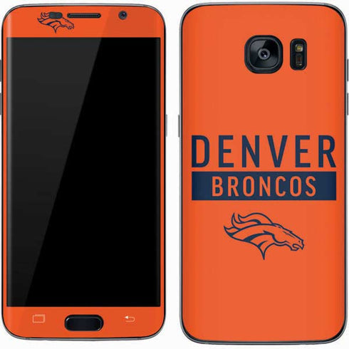 NFL Denver Broncos Orange Performance Series Galaxy S7 Skin