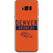 NFL Denver Broncos Orange Performance Series Galaxy S8 Skin