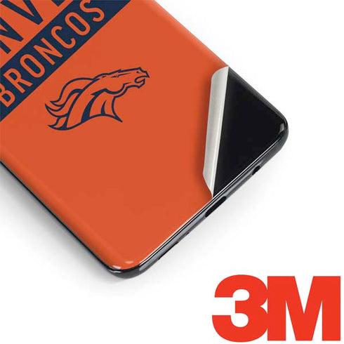 NFL Denver Broncos Orange Performance Series Galaxy S9 Plus Skin