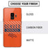 NFL Denver Broncos Orange Performance Series Galaxy S9 Skin